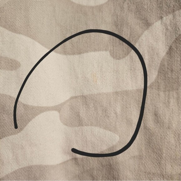 Democracy Jeans Women’s Sz 8 (31x26.5) Ab Technology Skinny Crop Gray White Camo - Picture 8 of 8